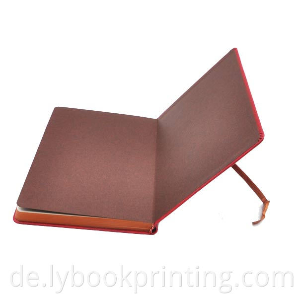 Benutzerdefinierte stationäre Hardcover -gedruckte PU Notebook/PU Leder Milchnotizbuch